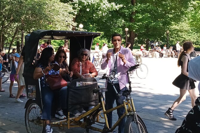 Guided Tour inside Central Park with Pedicab - Key highlights you’ll feel during the ride