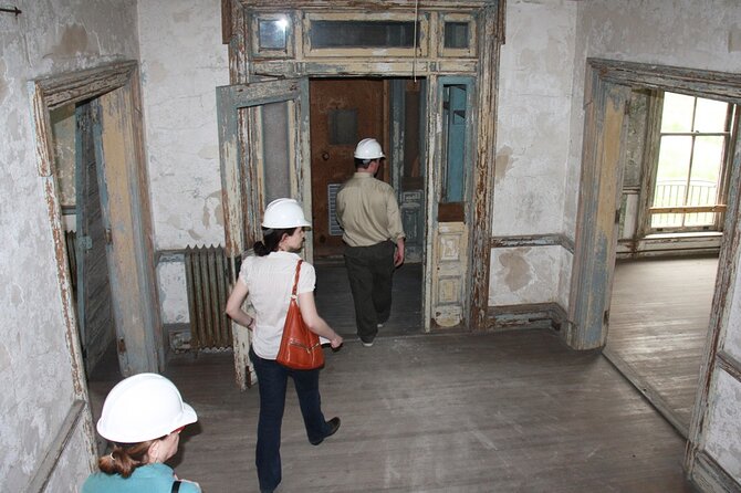 Hard Hat Tour of the Abandoned Ellis Island Hospital Complex - JR’s Unframed in the Ruins: Why the Art Matters Here