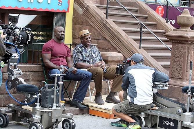 Harlem Movie and TV Multimedia Walking Tour - The multimedia storytelling: clips, then reality