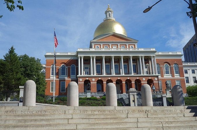 Harvard University and Boston City Tour from Manhattan - A Cheers stop, the Public Garden statue, and Commonwealth Ave in Back Bay