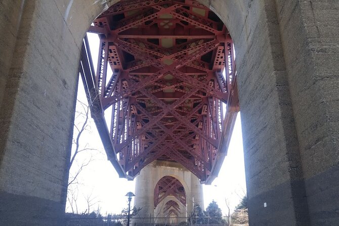 Hell Gate Walking Tour - Stop 2 around Randalls and Wards Islands: bridges, Astoria Park, Triborough Bridge