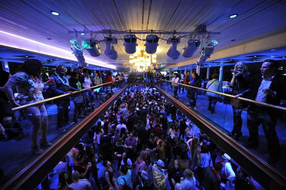 Hornblower Infinity New York New Year's Eve Party - The Infinity yacht: how the ship layout shapes your night