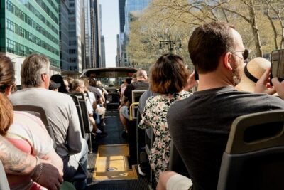(Inactive) New York Hop On Hop Off Bus Tour - Midtown Stops: Times Square, Bryant Park, and the Empire State Area