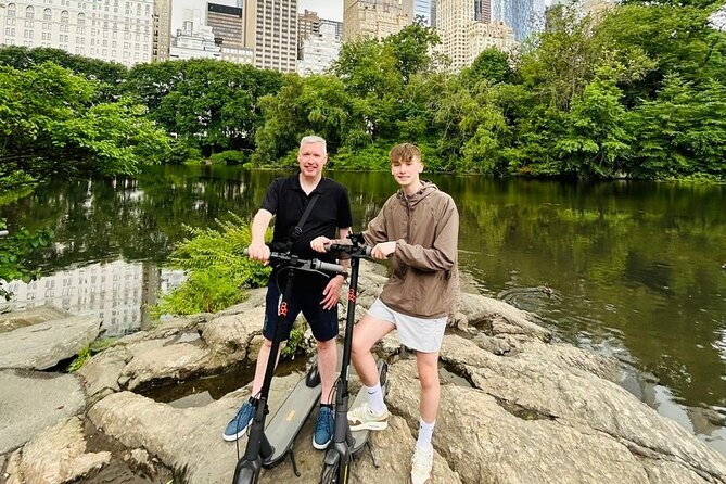 New York Central Park Guided Electric Scooter Tour - The route highlights: Columbus Circle to Pinebank Arch