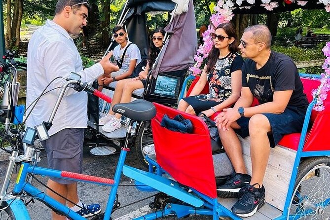 New York Central Park Guided Pedicab Tour - Glide Into Central Park From Columbus Circle