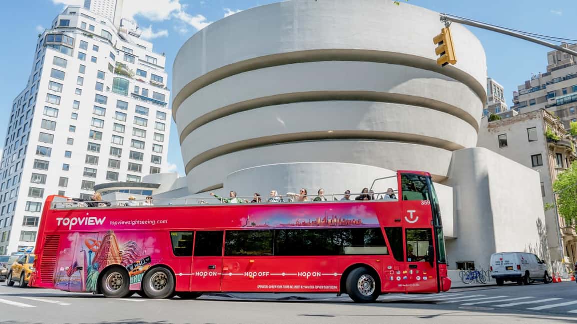 New York City: 24 or 48-hour Hop-on Hop-off Bus Tour - Meeting at Times Square: North vs South Stops