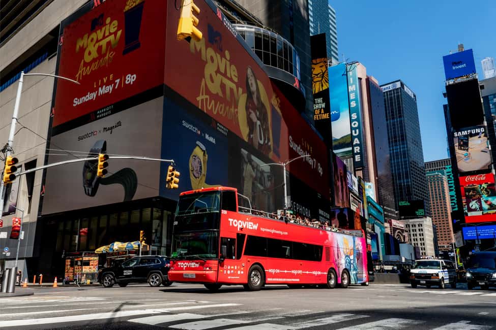New York City: 24 or 48-hour Hop-on Hop-off Bus Tour - Uptown Route and Central Park: Use the Bus as a Shortcut