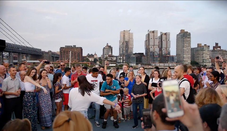 New York City: 4th of July Family Fireworks Party Cruise - DJ energy: good for families who want motion