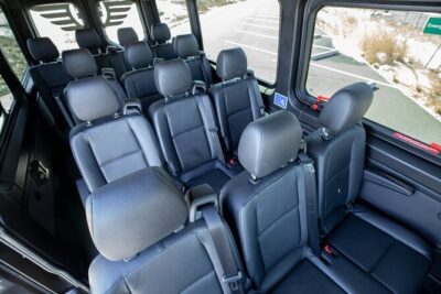 New York City Airport Arrival Transfer by Sprinter LGA JFK EWR - Inside the Sprinter: Leather Comfort, Water, and Wi‑Fi