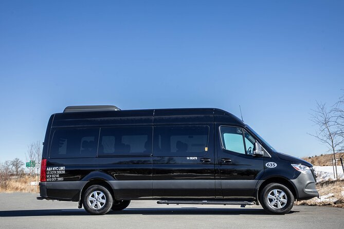 New York City Airport Departure Transfer by Sprinter LGA JFK EWR - Pickup Done Right: Curbside Outside Your Main Entrance