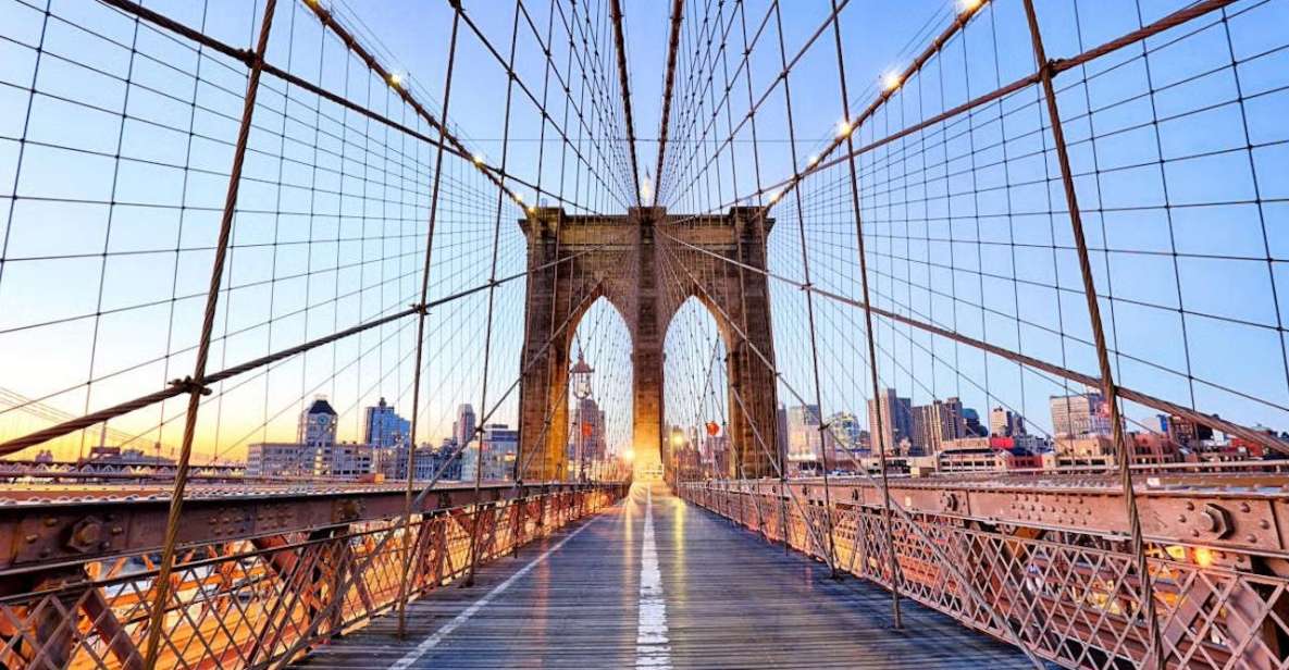 New York City: Brooklyn Bridge and Dumbo Walking Tour - The Brooklyn Bridge Walk: Photos Plus Construction Details