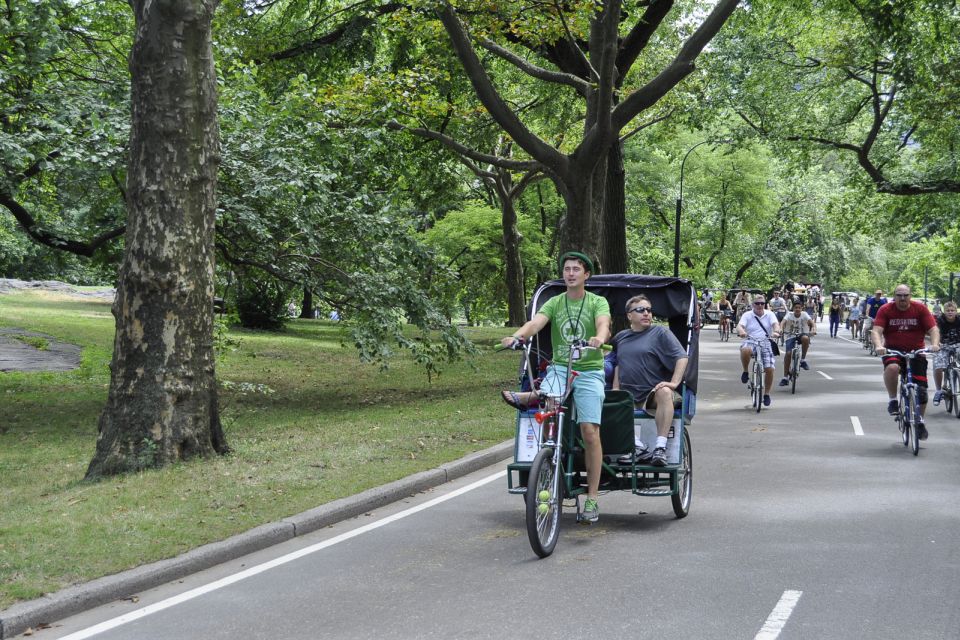 New York City: Central Park Private Pedicab Tour - 2-hour full-park ride: more territory, more angles, more payoff