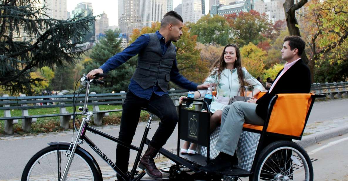 New York City: Central Park Tour by Pedicab - Meeting at 870 7th Avenue and getting oriented fast
