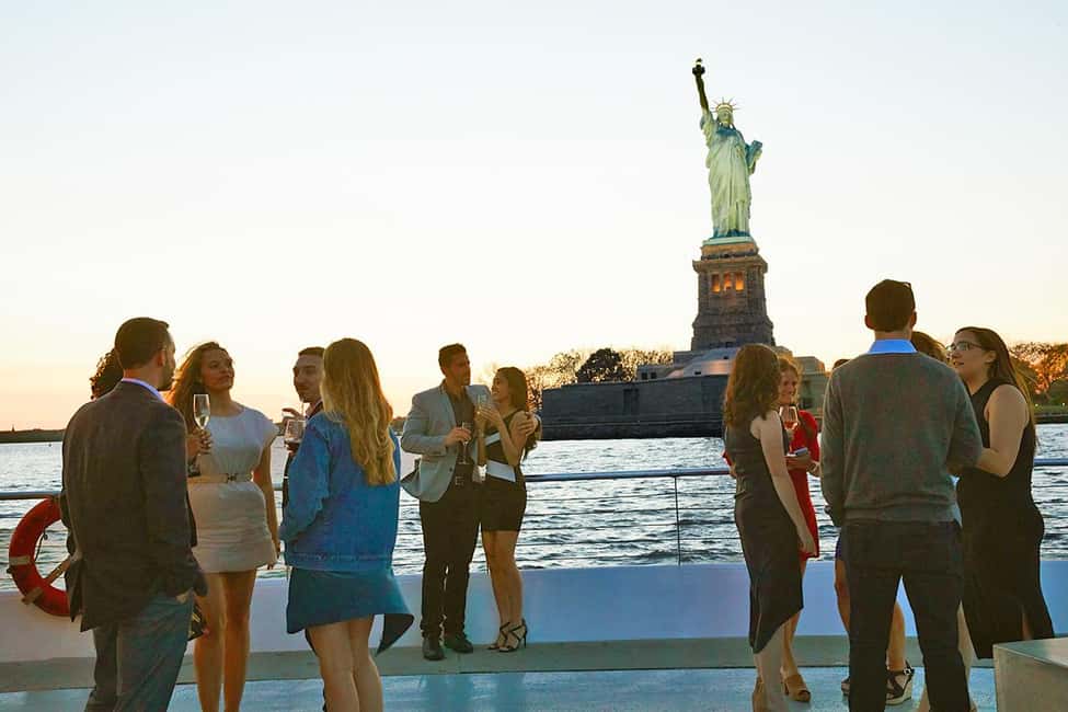 New York City: City Cruises Alive After Five Cocktail Cruise - DJ, games, and that birthday energy