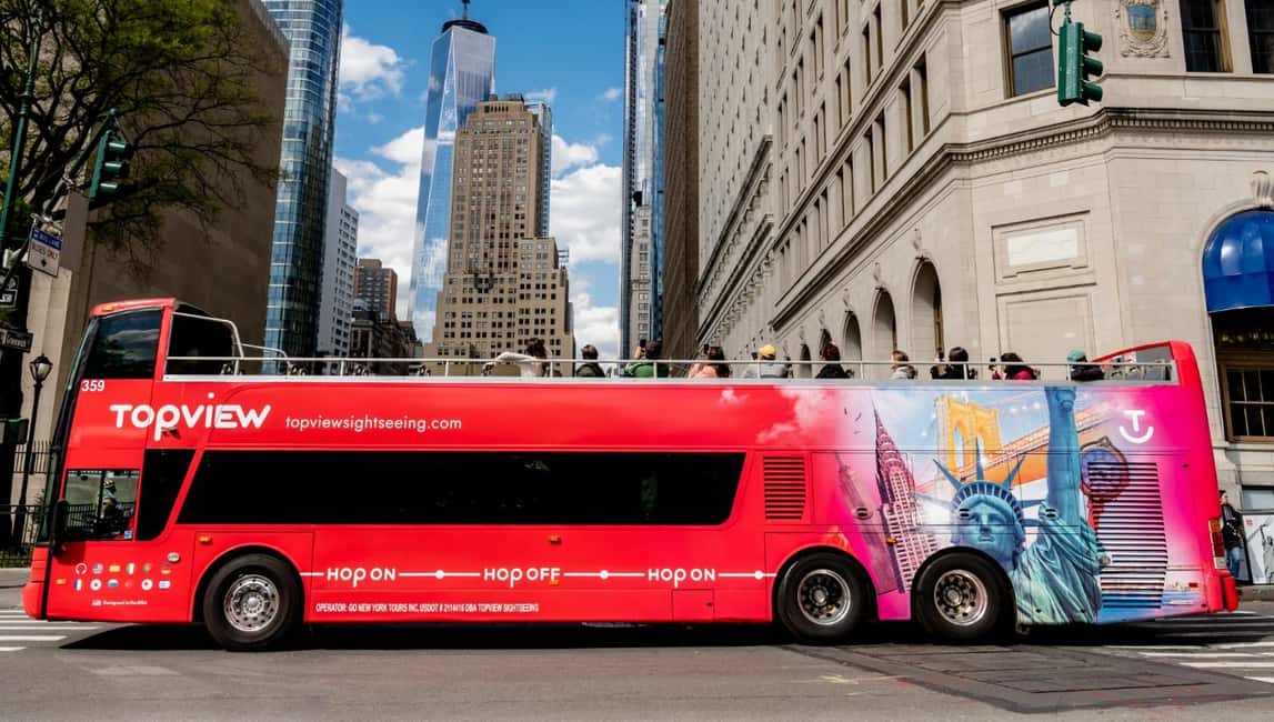 New York City: Discover Pass with Hop-on Hop-off Bus Tour - Hudson River Cruise for Statue of Liberty and Skyline Photos