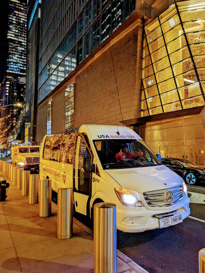 New York City: Guided Private Glass-Top Bus Tour at Night - Glass-top, 6 hours, and a route built for night photos