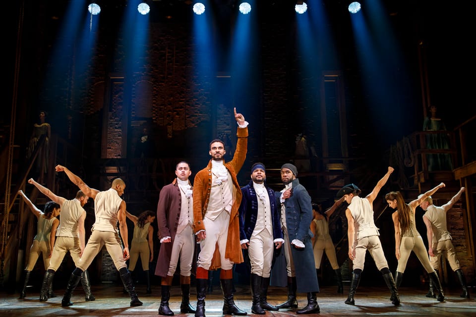 New York City: Hamilton Broadway Show Tickets - The music mix that makes history feel modern