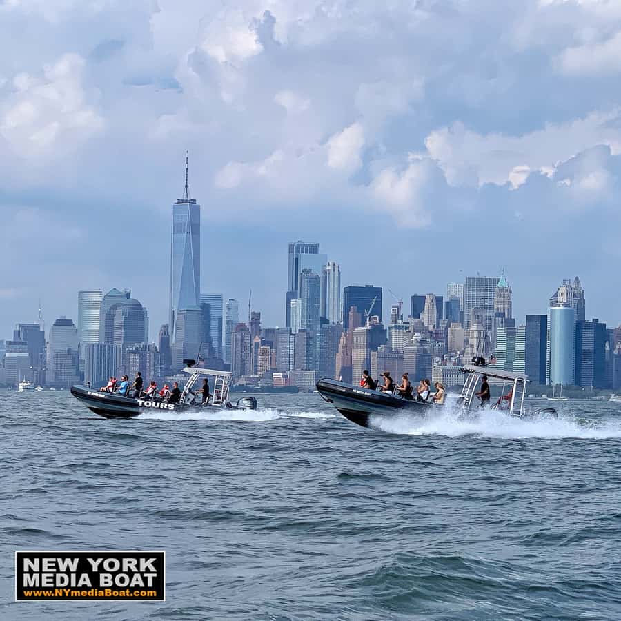 New York City: Harbor Speedboat Tour - Ellis Island stop: pairing the view with the stories