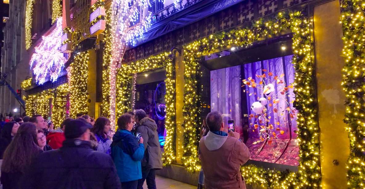 New York City: Holiday Lights Extravaganza Walking Tour - Key things you’ll notice on this Holiday Lights walk