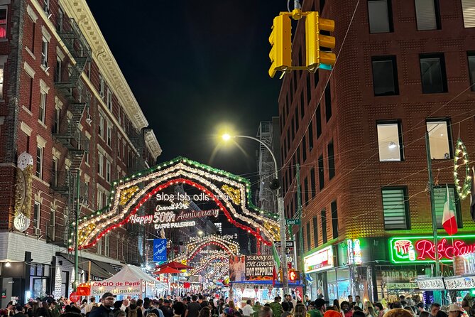 New York City: Mafia History in Little Italy Walking Tour w/NYPD - Player’s Theatre history and Club 188: when nightlife power gets named