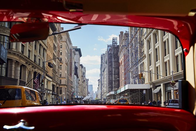 New York City Midtown and Downtown Private Vintage Car Tour - Wall Street and the 9/11 memorial drive-by: big emotions, handled respectfully