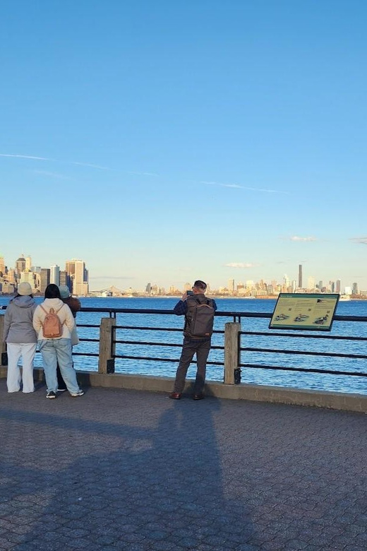 New York City Night Views - A panoramic hop-on-hop-off tour - Liberty State Park: getting Statue of Liberty views with breathing room