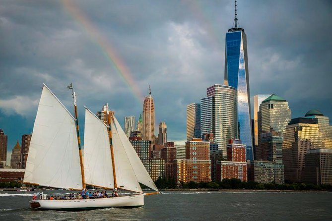 New York City Sailboat Day Cruise to the Statue of Liberty - The Adirondack-Style Sailboat Feel at Chelsea Piers Pier 62
