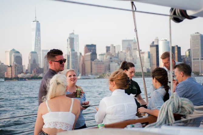 New York City Sunset Sail to the Statue of Liberty - The boat experience: 1920s-schooner style and real deck comfort