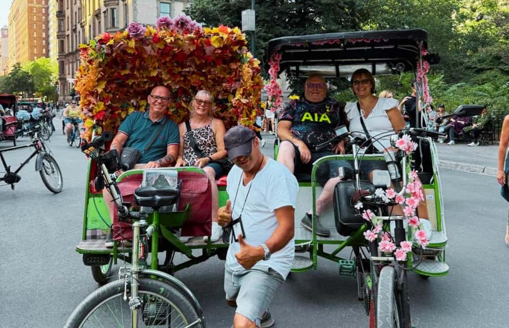 New York City: Top-Rated Central Park Pedicab Tour - Bow Bridge: The Bridge of Love and the Skyline Photo Stop