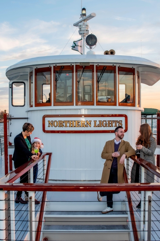 New York City: Weekend Holiday Brunch Cruise - Your ride: classic yacht comfort with inside views and outside photos