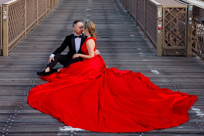 New York Flying-dress photoshoot with iconic NYC views - The flying-dress rental reality: what to expect (and how to prepare)