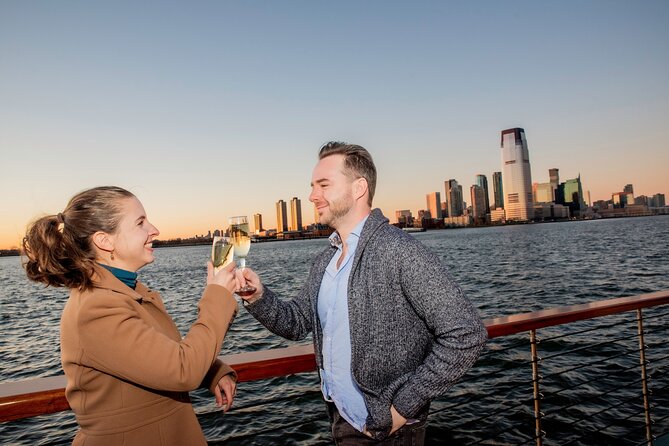New York Harbor Live Holiday Jazz Cruise - One World Trade Center and the financial district: the first skyline hit