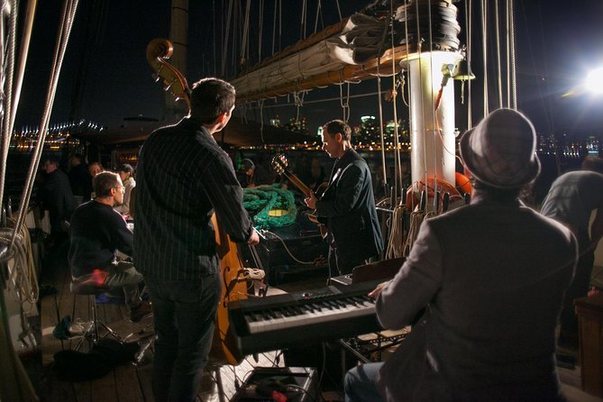 New York Harbor Wine and Jazz Sail aboard Clipper City - Wine, jazz, and the seating reality: what $140 is buying you