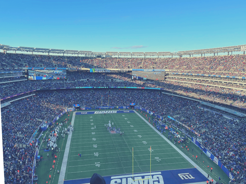 New York: New York Giants Football Game Ticket - Key things to know before you go