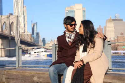 New York: Photoshoot in NYC DUMBO BROOKLYN BRIDGE - Meeting point at 45 Washington St: your start matters