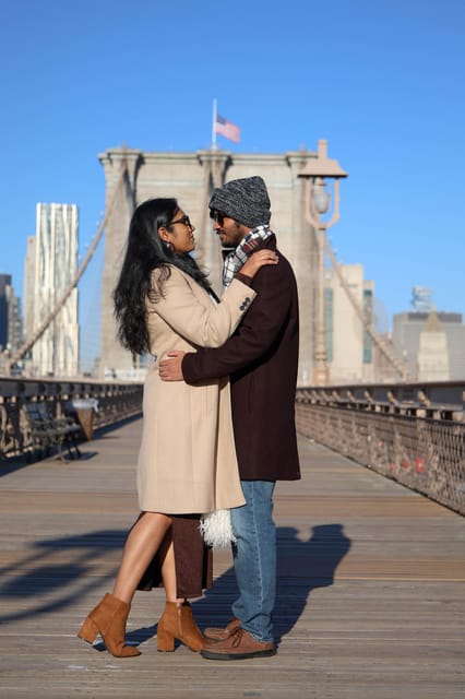 New York: Photoshoot in NYC DUMBO BROOKLYN BRIDGE - Choosing Manhattan or Brooklyn: how the route affects your photos