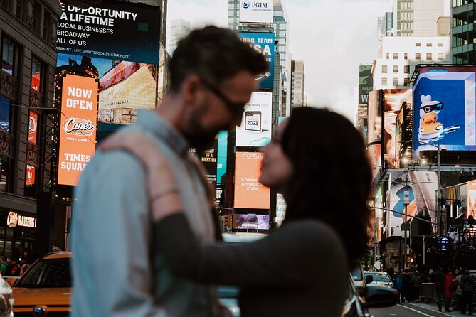 New York: Times Square Professional Photoshoot - The real payoff: edited digital photos within 48 hours