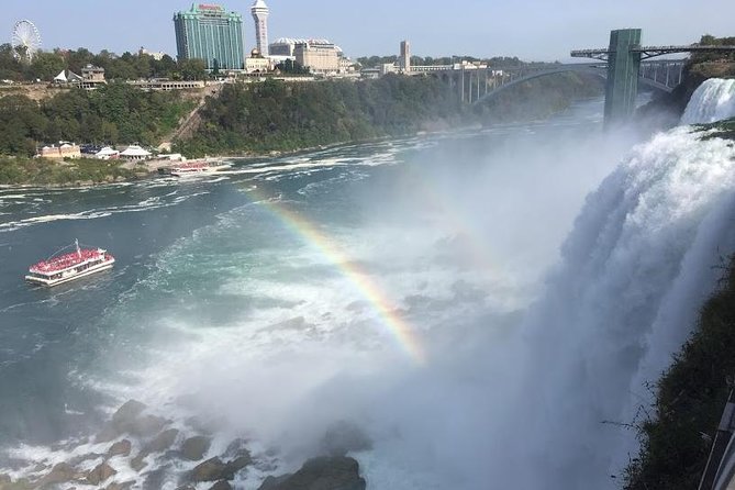 Niagara Falls One Day Tour from New York City - Goat Island viewpoints that feel closest to the power