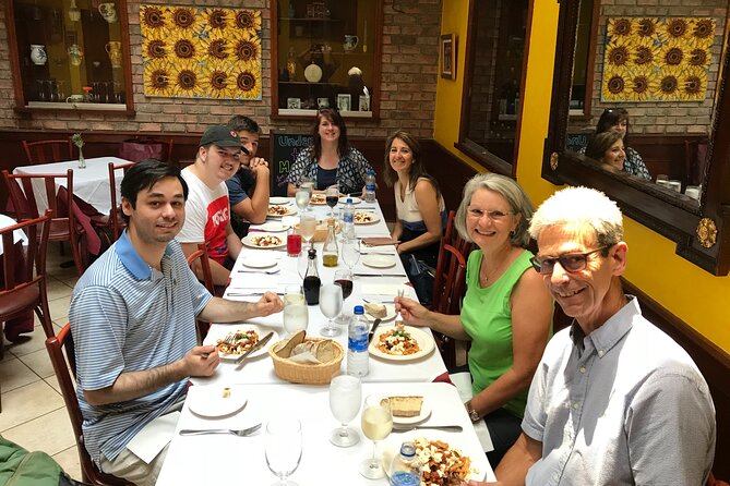 Nolita's Tasty Global Bites with Ahoy NY Food Tours est 2009 - Sicilian pasta with wine or beer: the main-course moment