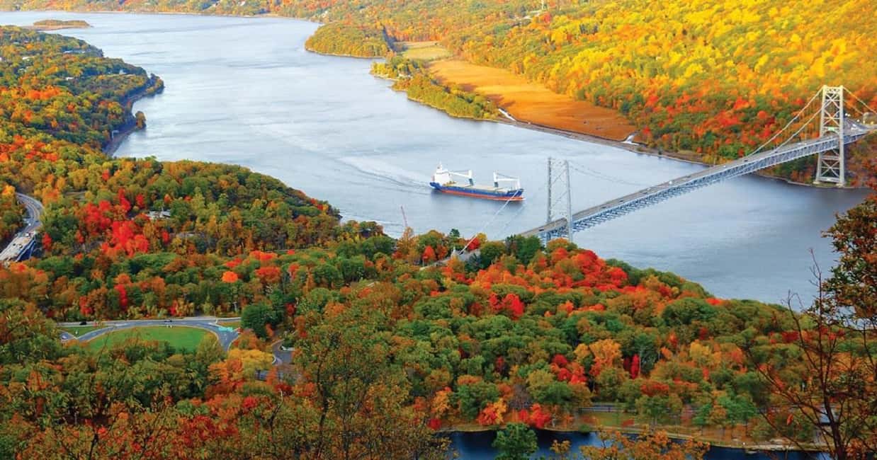 NY: Bear Mountain State Park&Beacon Day Tour | Kids 50% Off - Bear Mountain State Park: quick hike energy with Hudson River Valley payoff