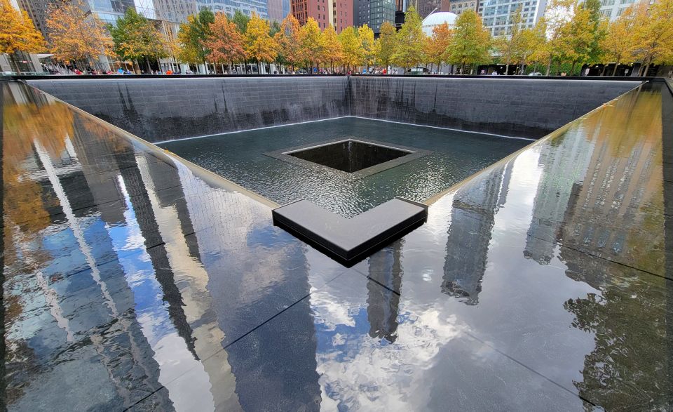 NYC: 9/11 Memorial and Financial District Walking Tour - Statue of Liberty views on the way: context without extra ticketing
