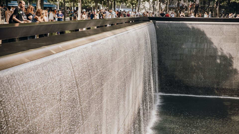 NYC: 9/11 Memorial Tour and Museum Ticket Priority Entry - The 9/11 Memorial Pools: reading names and finding your own quiet