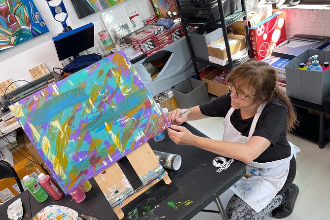 NYC: Abstract Painting with Palette Knives – Small Group - Key things to know before you go