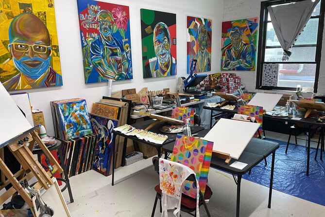 NYC: Abstract Painting with Palette Knives – Small Group - Where to Meet on Canal Place (and How to Plan Your Timing)