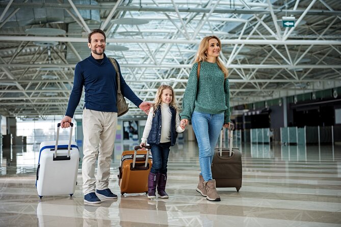 NYC Airports All Inclusive Private Arrival Transfer JFK LGA EWR - Getting Picked Up: Text Message, Flight Monitoring, and Meeting at Arrivals