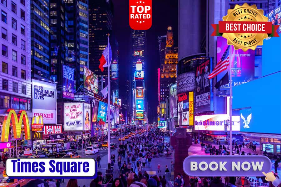 NYC : Big Apple City Lights & Broadway Express Tour 40 Mins - Starting at Central Park South and Settling In
