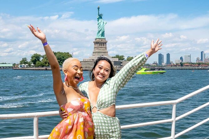 NYC Bottomless Brunch Cruise with Iconic Views - One World Trade Center, Battery Park City, and Ellis Island views