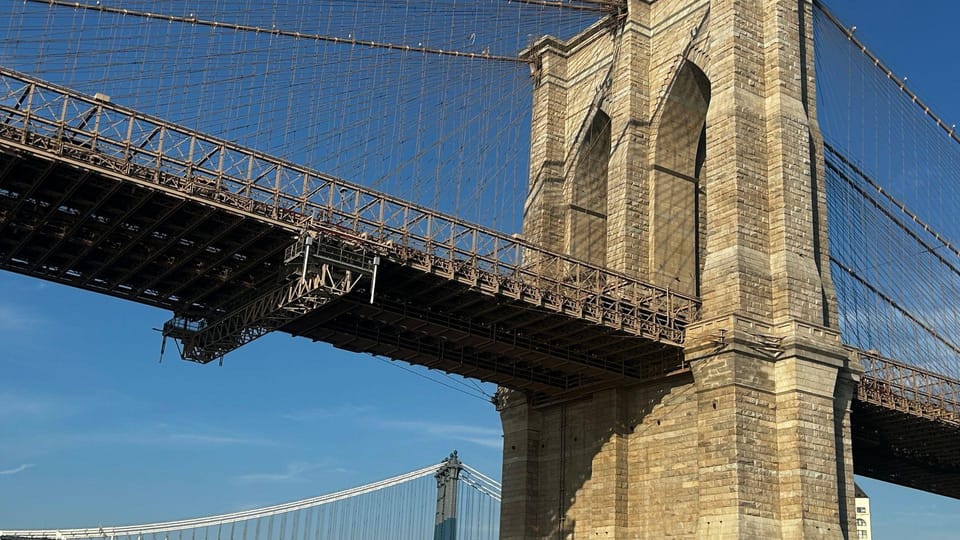 NYC: Brooklyn Bridge and DUMBO Tour with East River Ferry - DUMBO stroll: Under the Manhattan Bridge photo angles and quick context