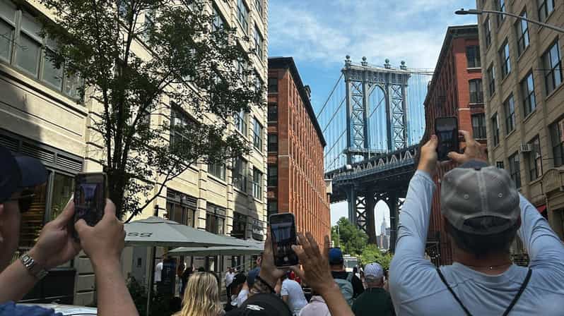 NYC: Brooklyn Bridge and DUMBO Tour with East River Ferry - Timing tips: picking morning or sunset/twilight