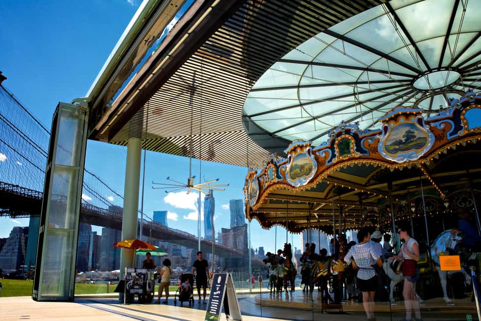 NYC: Brooklyn Bridge, DUMBO, and Skyline Small Group Tour - Time Out Market finish: turn the walk into a real food plan